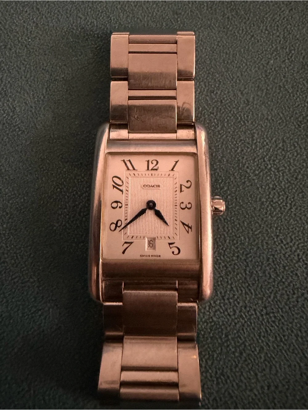Coach Silver Watch